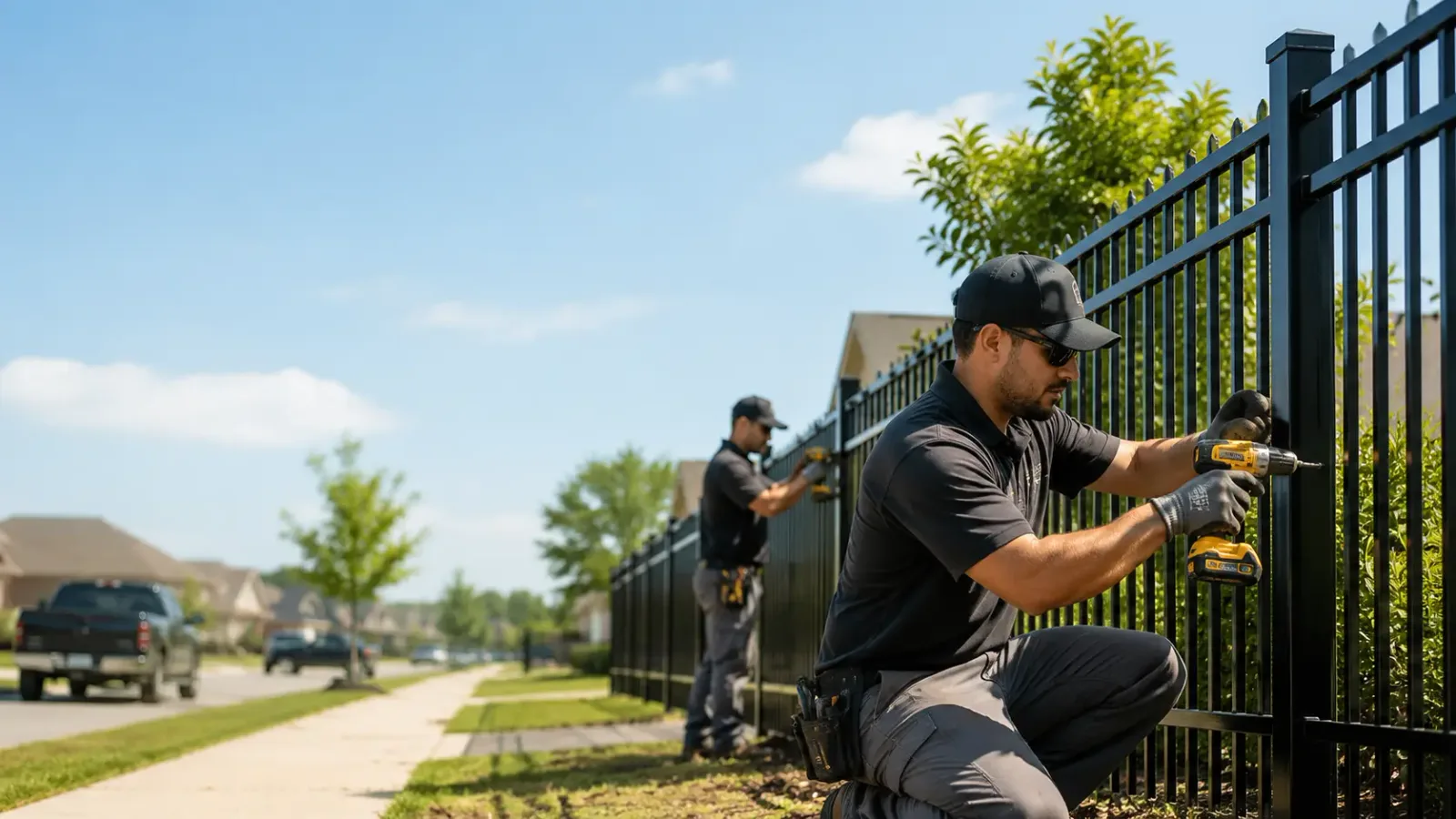 Metal Fence Installation in Toronto, OH